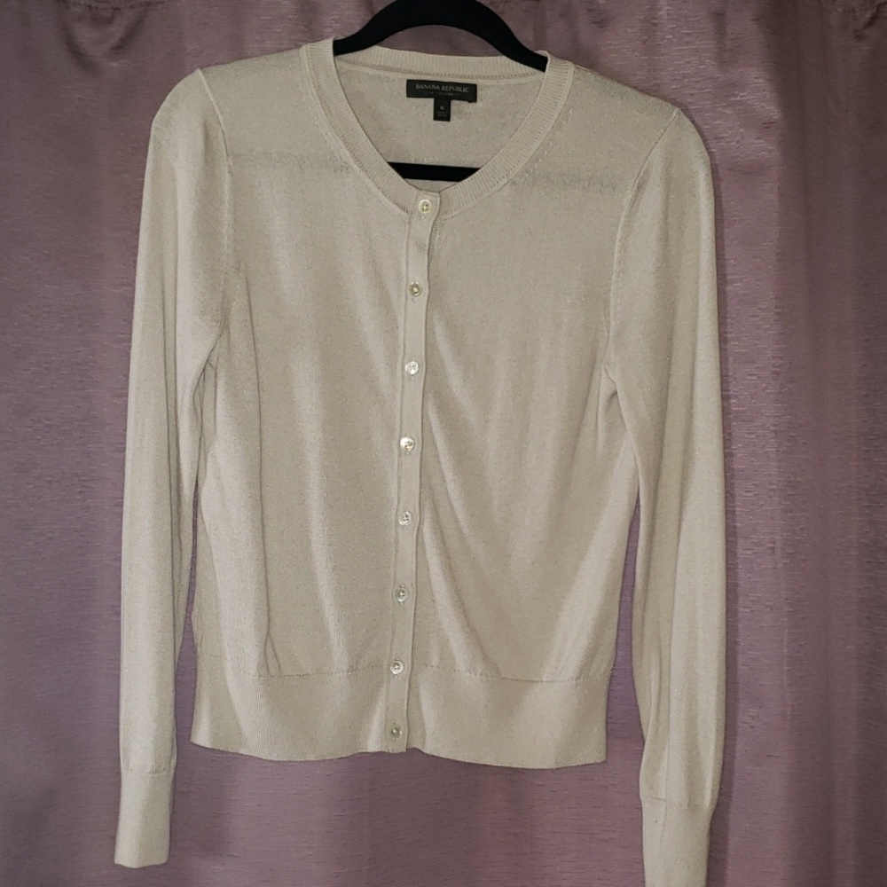 Silk cashmere blend cardigan